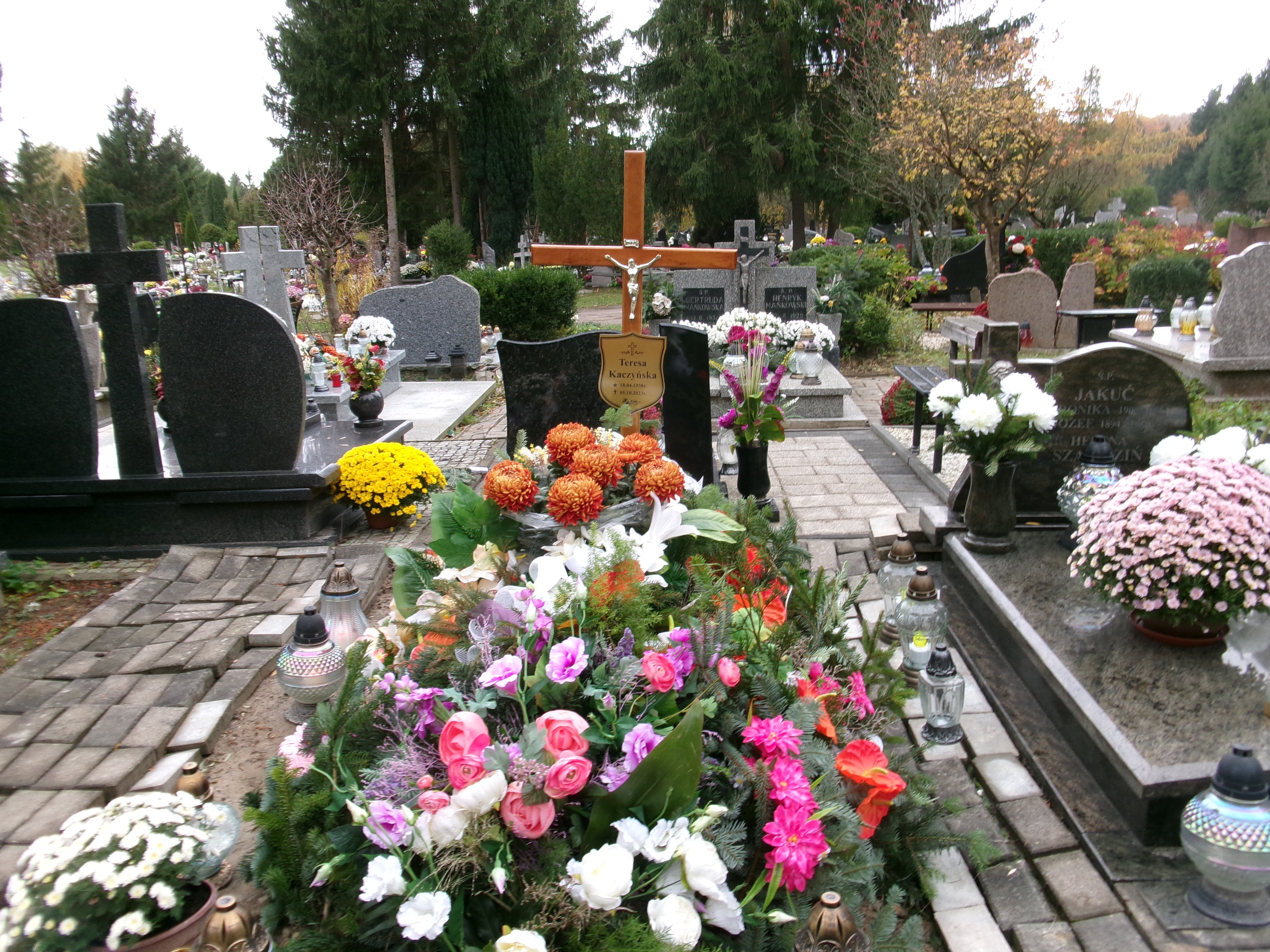 Grób Teresa Kaczyńska