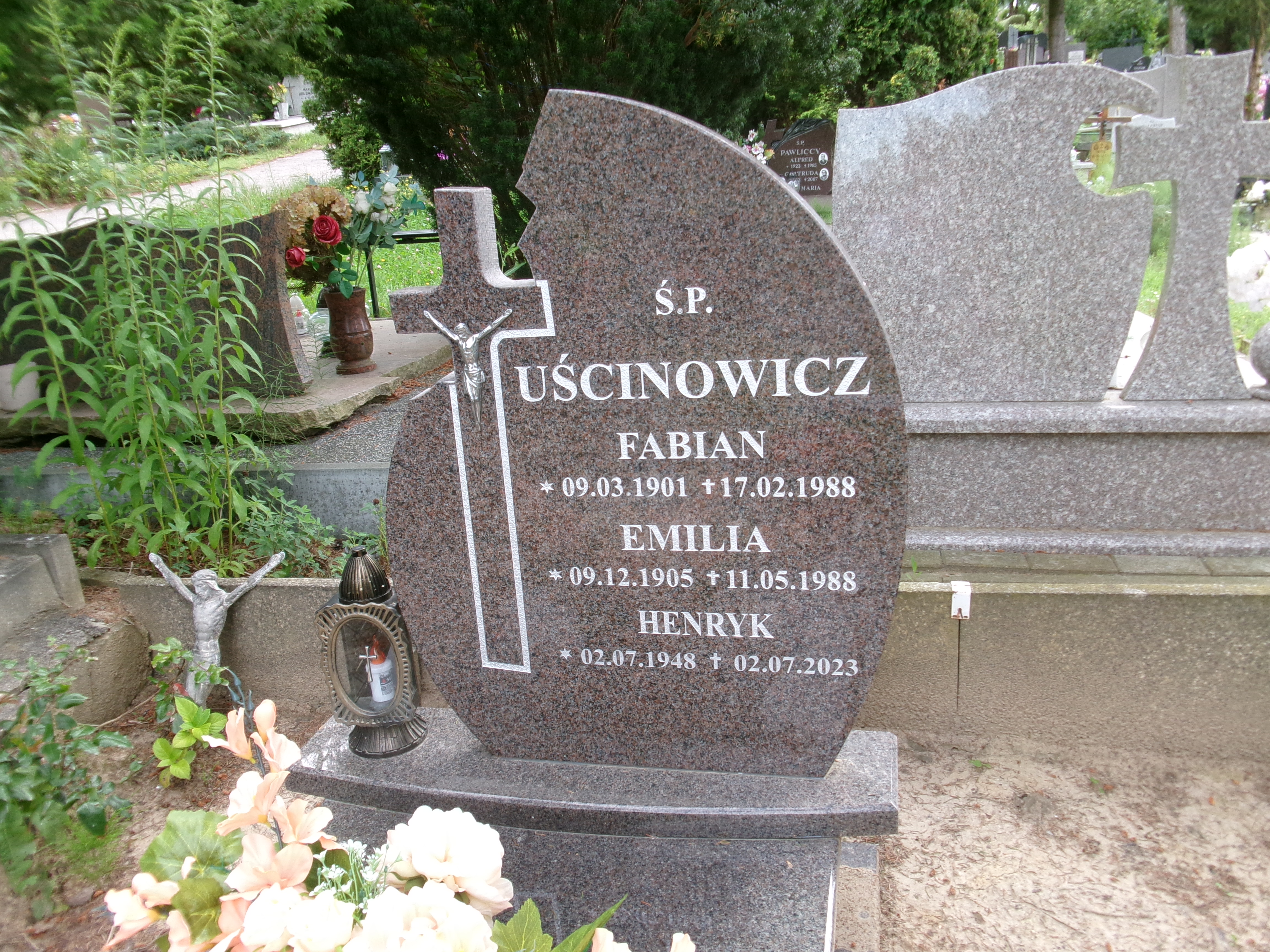 Henryk Uścinowicz  1948 Elbląg - Grobonet - Wyszukiwarka osób pochowanych