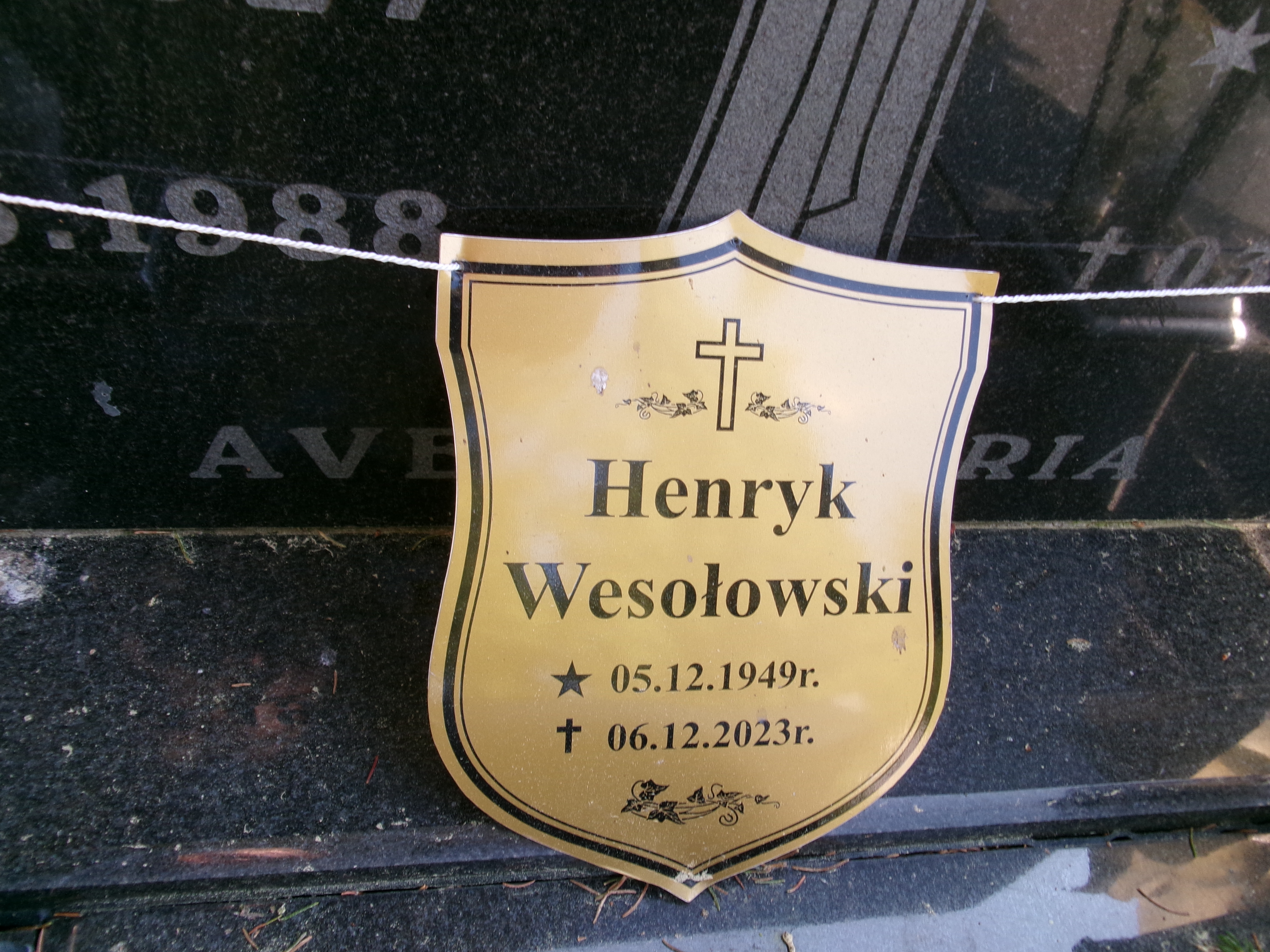 Grób Barbara Wesołowska