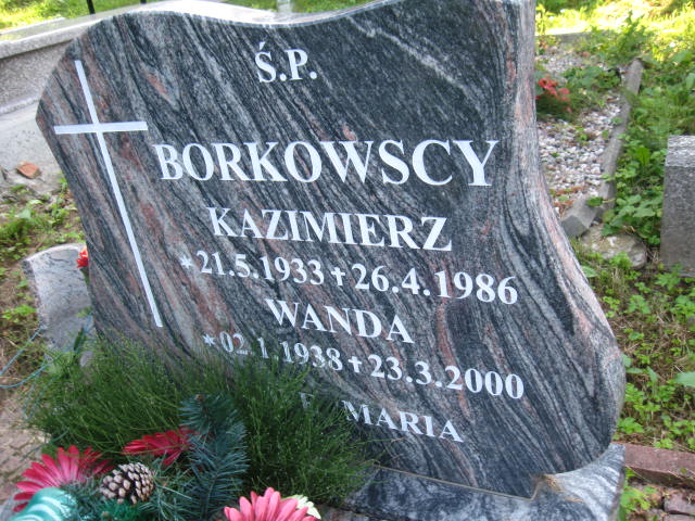 Kazimierz Borkowski 1933 Elbląg - Grobonet - Wyszukiwarka osób pochowanych
