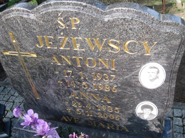 Anna Jeżewska 1935 Elbląg - Grobonet - Wyszukiwarka osób pochowanych