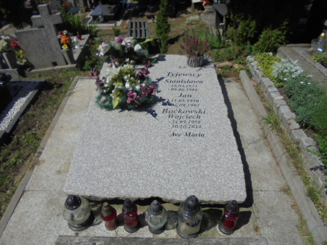 Grób Stanisława Tyjewska