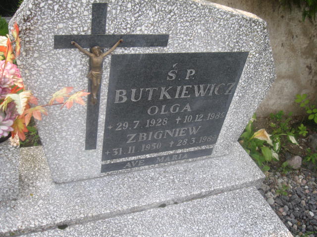 Zbigniew Butkiewicz Elbląg - Grobonet - Wyszukiwarka osób pochowanych