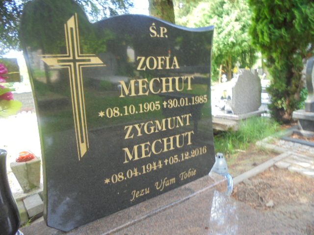 Janina Mechut 1948 Elbląg - Grobonet - Wyszukiwarka osób pochowanych