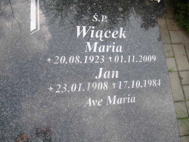 Jan Wiącek 1908 Elbląg - Grobonet - Wyszukiwarka osób pochowanych