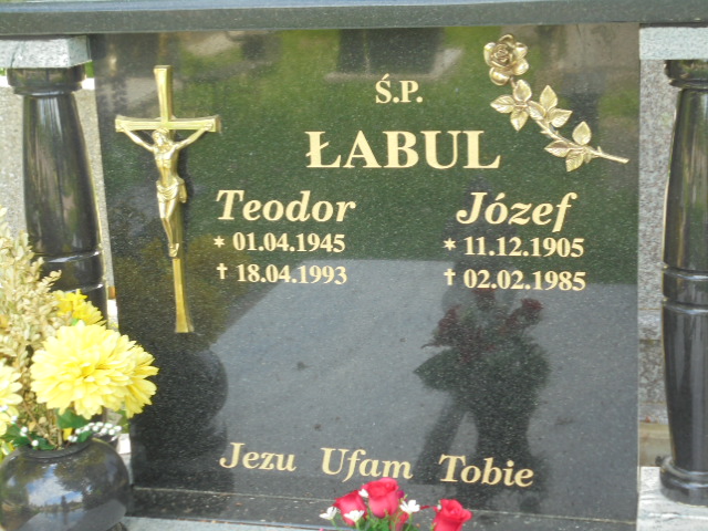 Teodor Łabul 1945 Elbląg - Grobonet - Wyszukiwarka osób pochowanych
