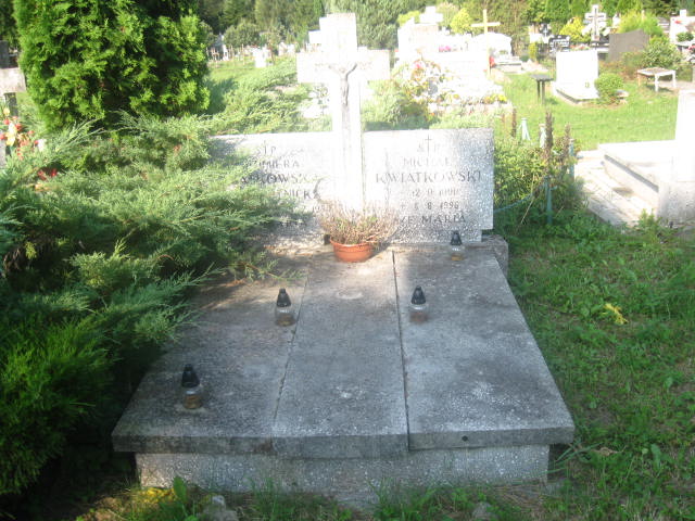 Grób Kazimiera Sopotnicka - Kwiatkowska