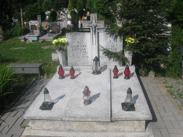 Grób Leontyna Korsak