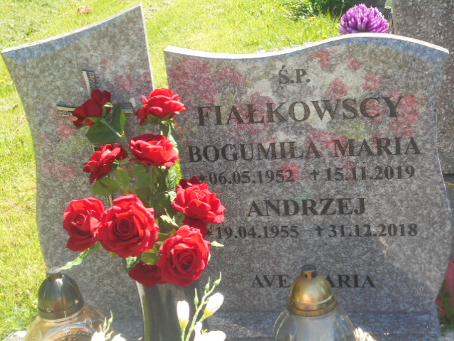 Andrzej Fiałkowski 1955 Elbląg - Grobonet - Wyszukiwarka osób pochowanych