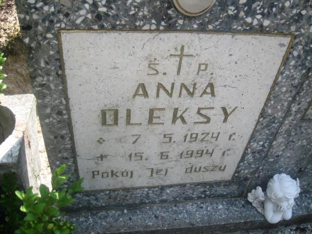 Wacław Oleksy 1919 Elbląg - Grobonet - Wyszukiwarka osób pochowanych