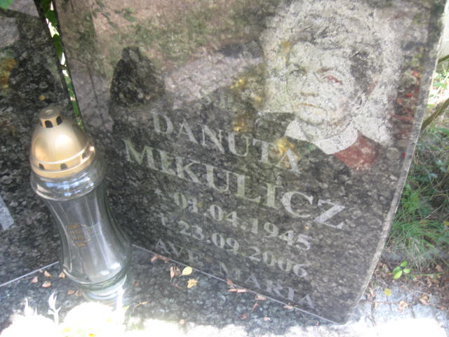 Danuta Elżbieta Mikulicz 1945 Elbląg - Grobonet - Wyszukiwarka osób pochowanych