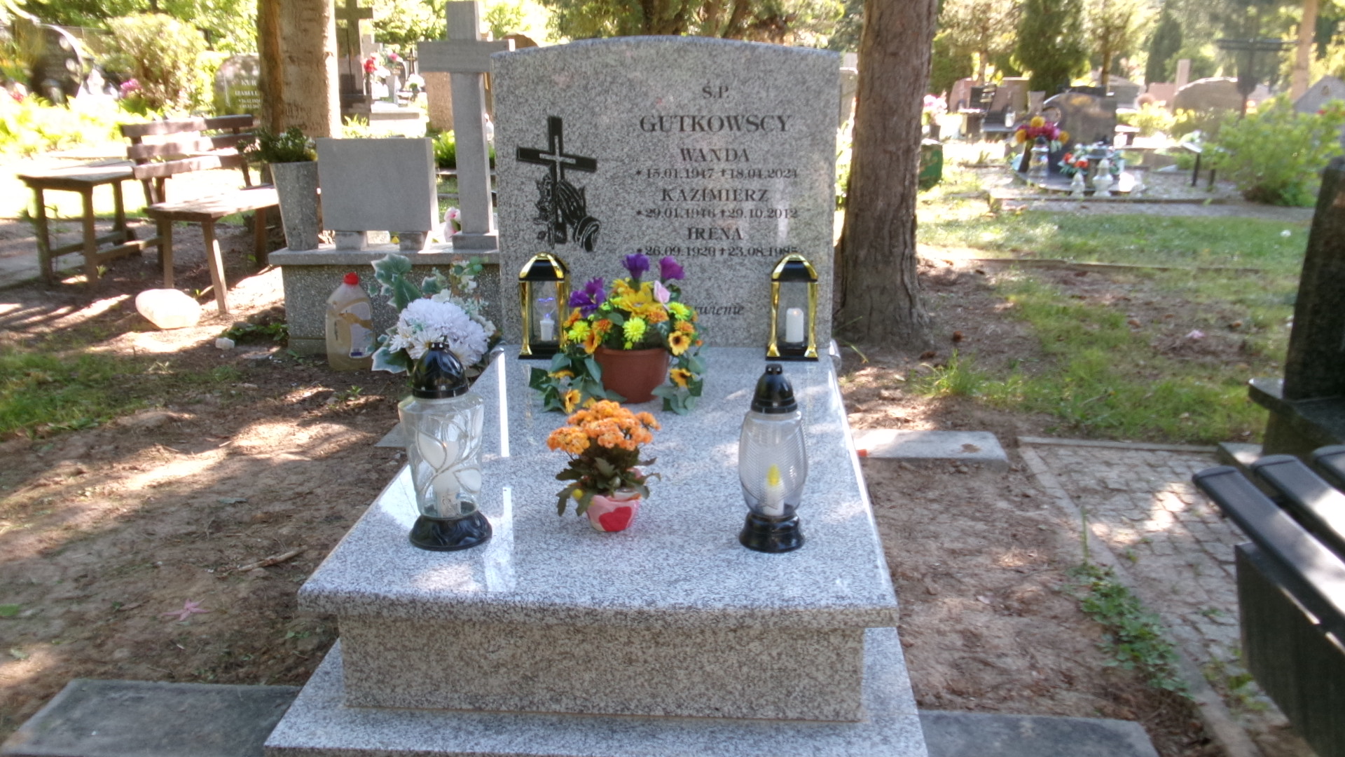 Grób Wanda Gutkowska