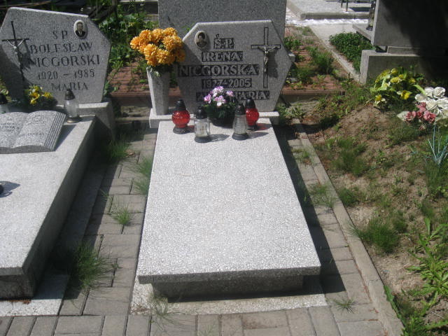 Grób Irena Nicgorska