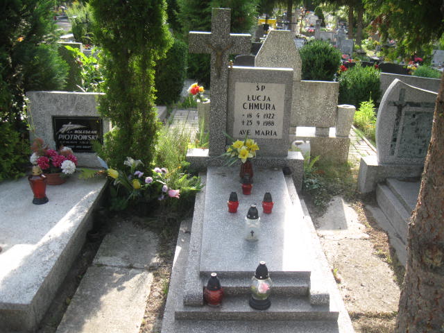 Grób Łucja Chmura