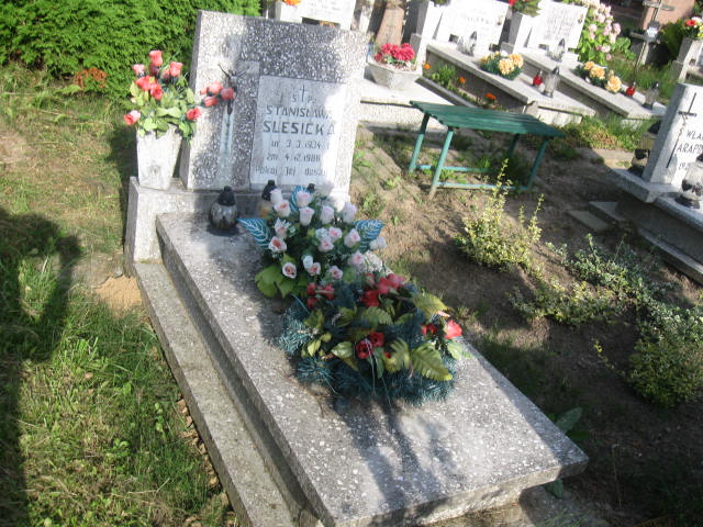 Grób Stanisława Ślesicka