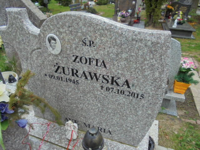 Zofia Żurawska 1945 Elbląg - Grobonet - Wyszukiwarka osób pochowanych