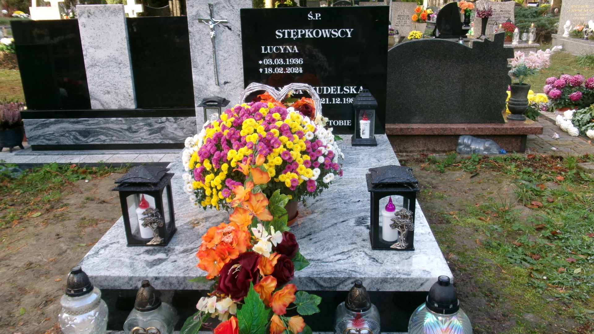 Grób Lucyna Stępkowska