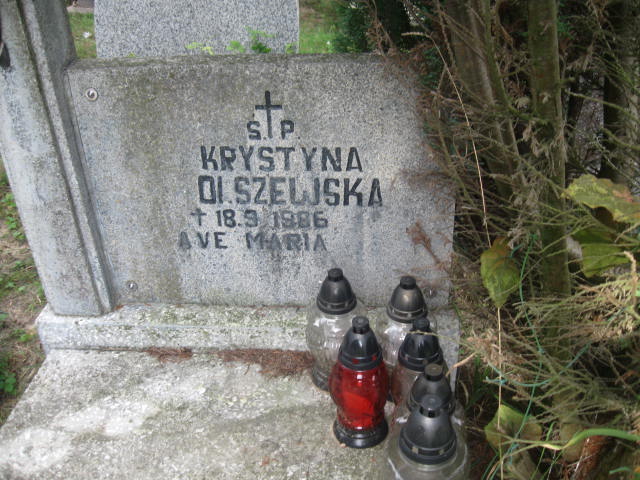 Krystyna Olszewska 1947 Elbląg - Grobonet - Wyszukiwarka osób pochowanych