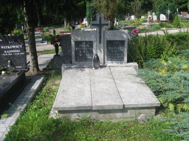 Grób Józefa Krystyna Kot