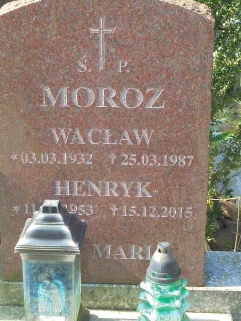 Henryk Moroz 1953 Elbląg - Grobonet - Wyszukiwarka osób pochowanych