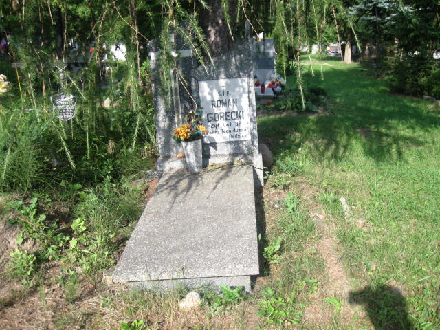 Grób Roman Górecki