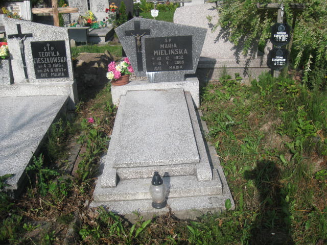 Grób Maria Małgorzata Mielińska
