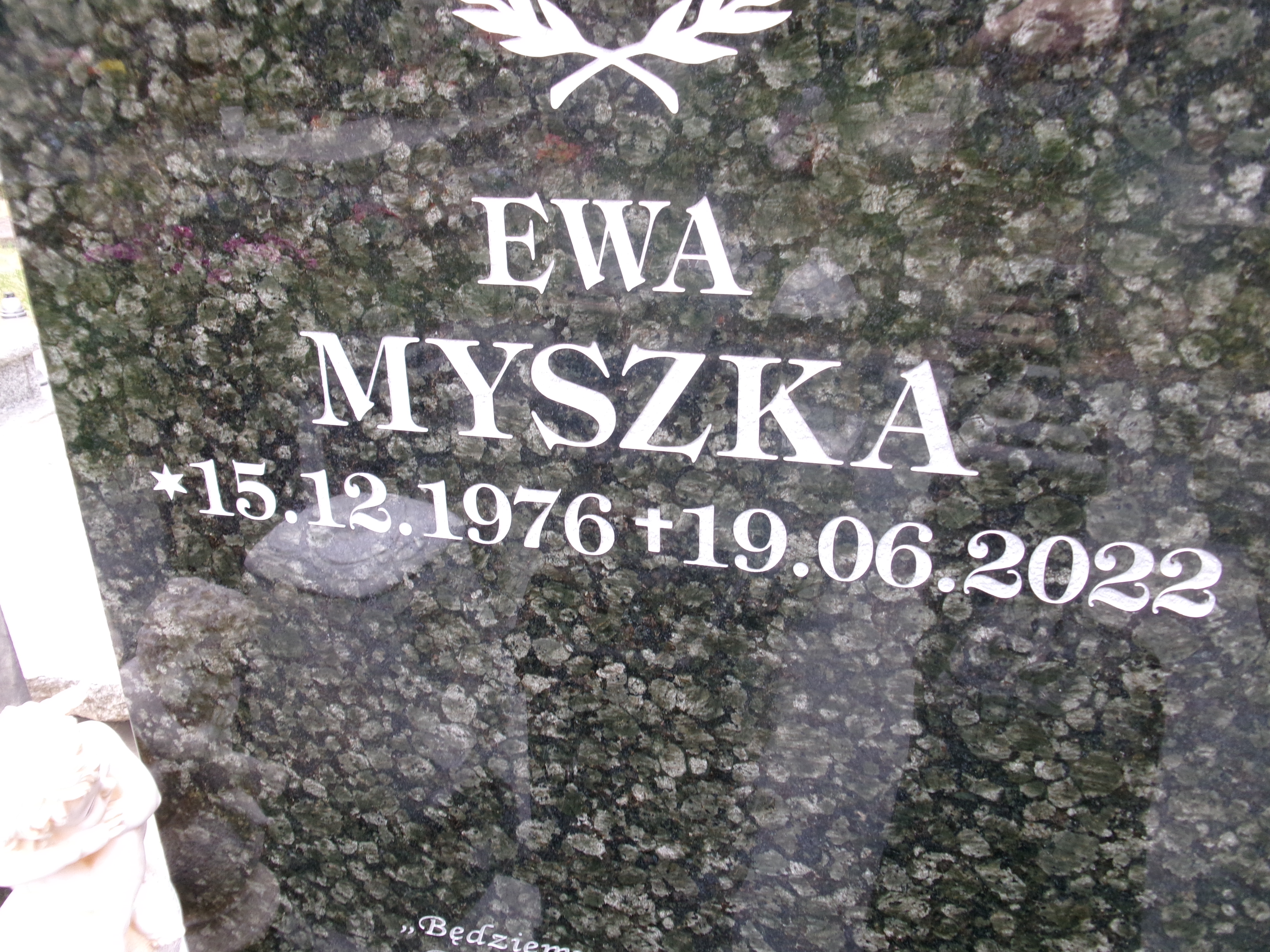 Ewa Myszka 1976 Elbląg - Grobonet - Wyszukiwarka osób pochowanych