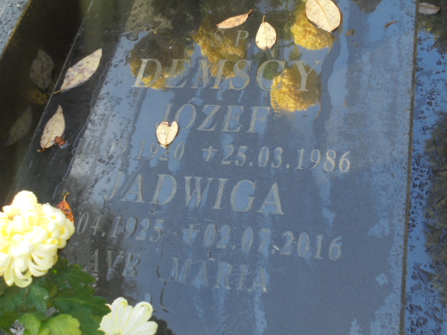 Jadwiga Demska 1925 Elbląg - Grobonet - Wyszukiwarka osób pochowanych