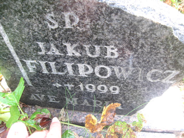 Jakub Filipowicz 1999 Elbląg - Grobonet - Wyszukiwarka osób pochowanych
