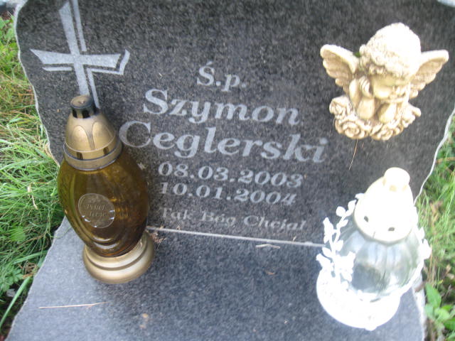Szymon Ceglerski 2003 Elbląg - Grobonet - Wyszukiwarka osób pochowanych