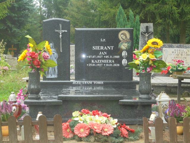 Grób Kazimiera Sierant 