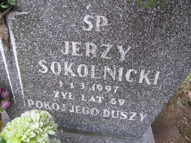 Jerzy Sokolnicki 1928 Elbląg - Grobonet - Wyszukiwarka osób pochowanych