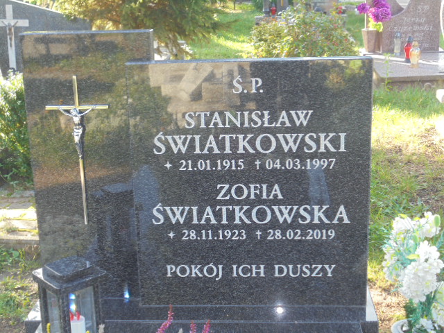 Stanisław Światkowski 1915 Elbląg - Grobonet - Wyszukiwarka osób pochowanych