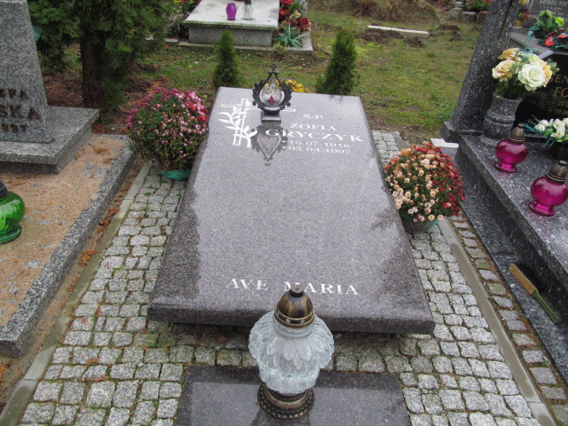 Grób Zofia Gryczyk