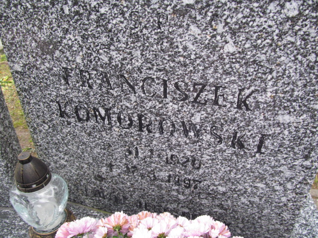 Gertruda Komorowska 1923 Elbląg - Grobonet - Wyszukiwarka osób pochowanych