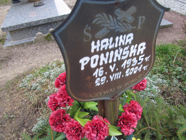 Halina Ponińska 1935 Elbląg - Grobonet - Wyszukiwarka osób pochowanych