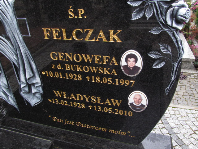 Genowefa Felczak 1928 Elbląg - Grobonet - Wyszukiwarka osób pochowanych