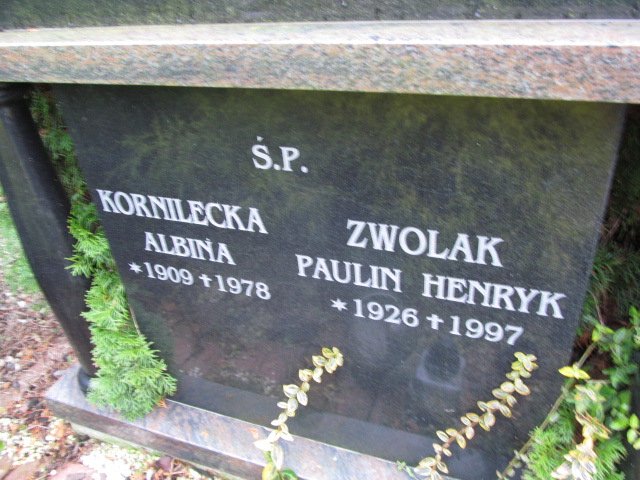 Paulin Henryk Zwolak 1926 Elbląg - Grobonet - Wyszukiwarka osób pochowanych
