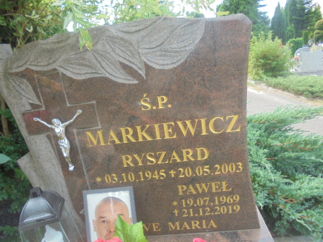 Paweł Markiewicz 1969 Elbląg - Grobonet - Wyszukiwarka osób pochowanych