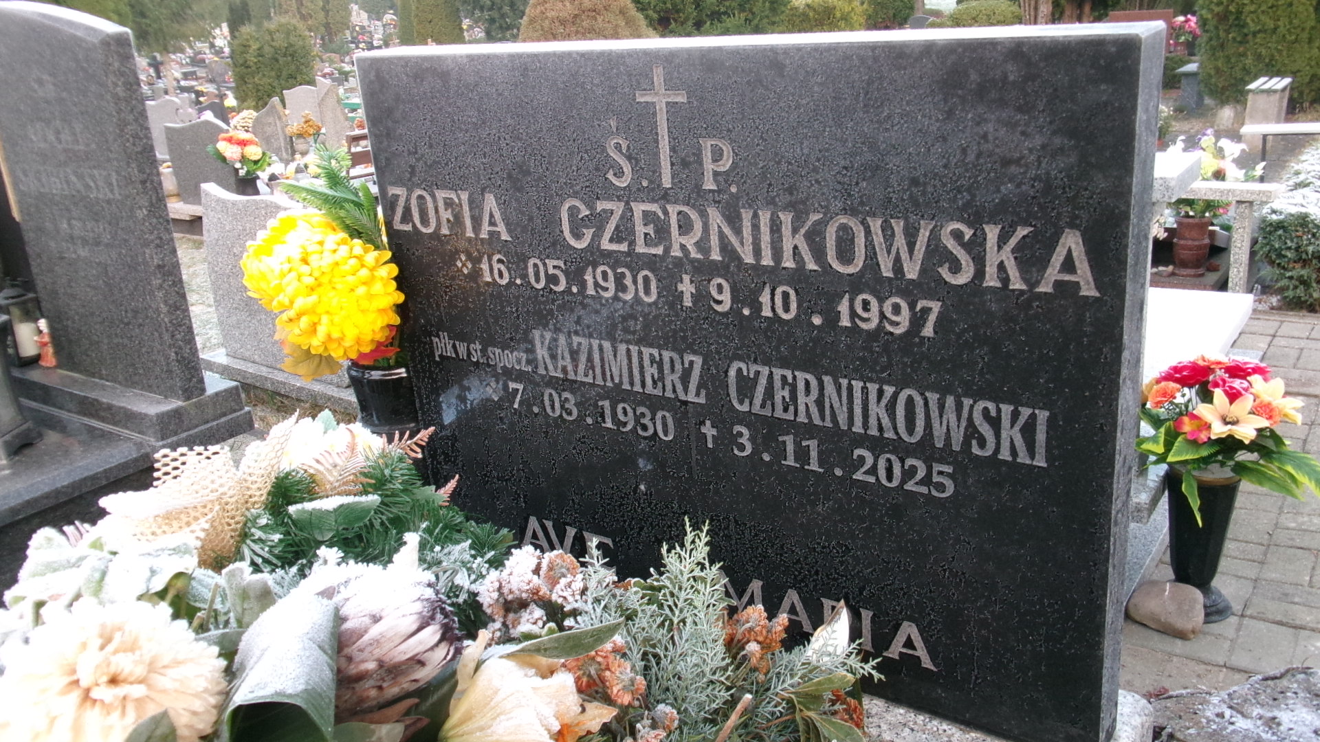Zofia Czernikowska 1930 Elbląg - Grobonet - Wyszukiwarka osób pochowanych