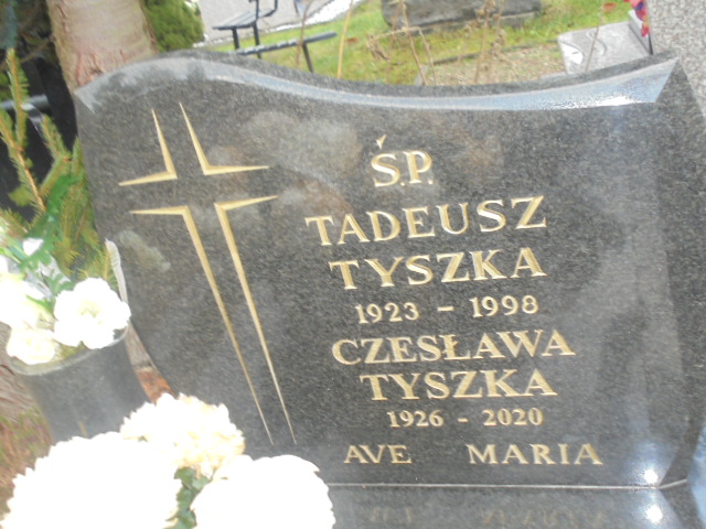 Tadeusz Tyszka 1923 Elbląg - Grobonet - Wyszukiwarka osób pochowanych