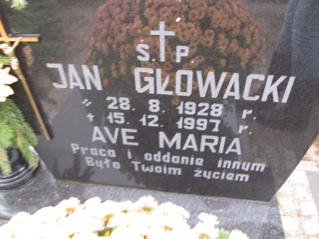 Jan Głowacki 1928 Elbląg - Grobonet - Wyszukiwarka osób pochowanych
