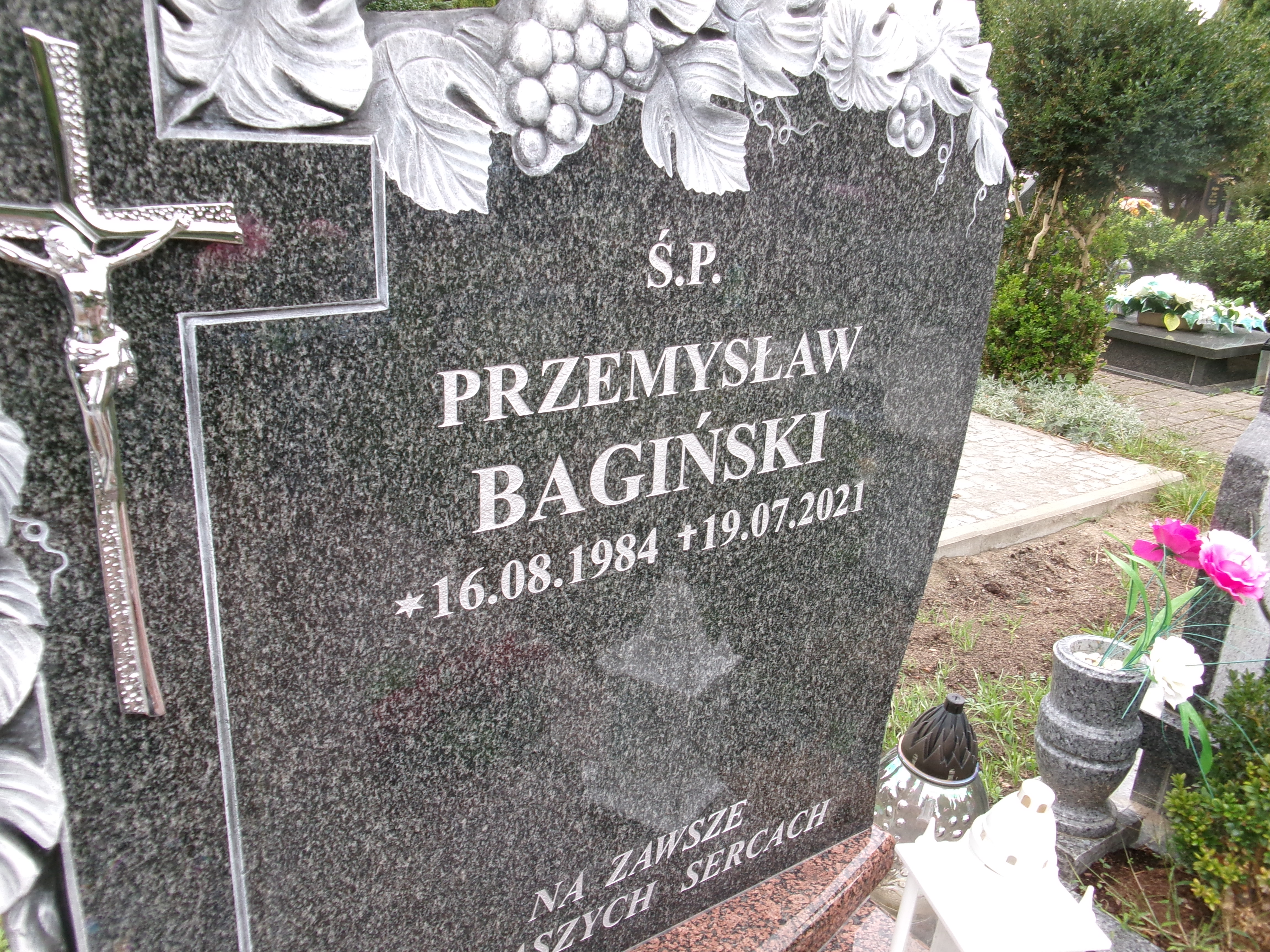 Przemysław Bagiński 1984 Elbląg - Grobonet - Wyszukiwarka osób pochowanych