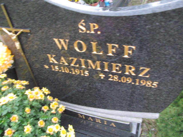 Zofia Wolff 1928 Elbląg - Grobonet - Wyszukiwarka osób pochowanych