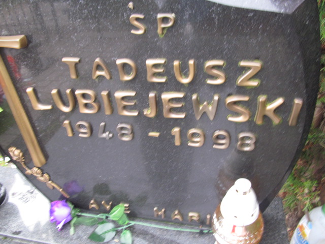 Tadeusz Lubiejewski 1948 Elbląg - Grobonet - Wyszukiwarka osób pochowanych