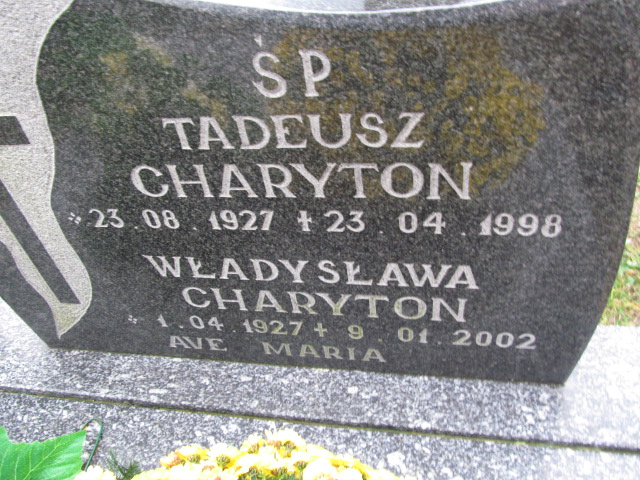 Władysława Charyton 1927 Elbląg - Grobonet - Wyszukiwarka osób pochowanych