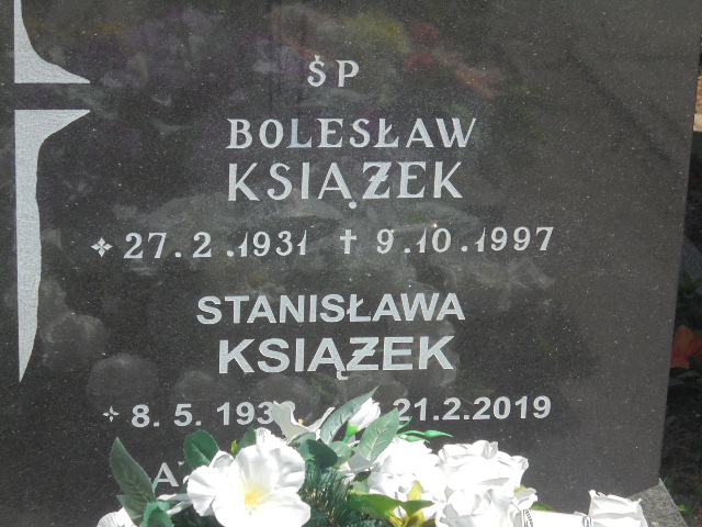 Stanisława Książek 1952 Elbląg - Grobonet - Wyszukiwarka osób pochowanych