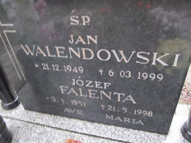 Józef Falenta 1951 Elbląg - Grobonet - Wyszukiwarka osób pochowanych