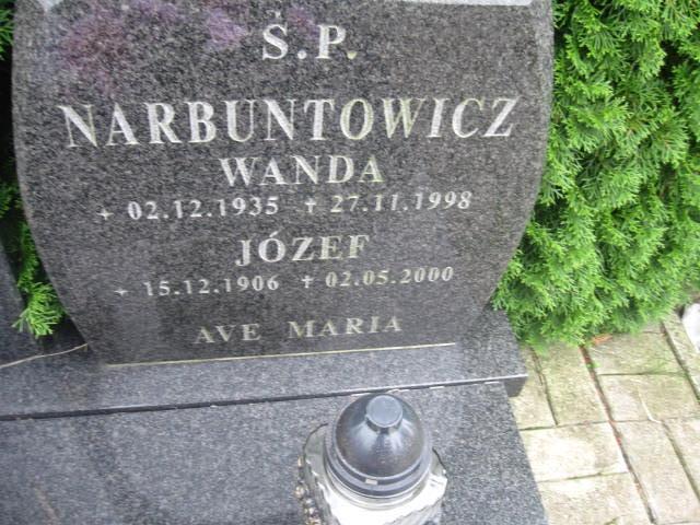 Józef Narbuntowicz 1906 Elbląg - Grobonet - Wyszukiwarka osób pochowanych