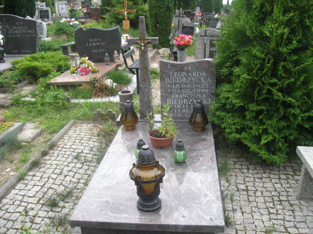 Grób Leonarda Biedrzycka